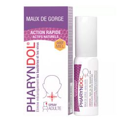 Pharyndol maux de gorge action rapide spray adulte 30 ml