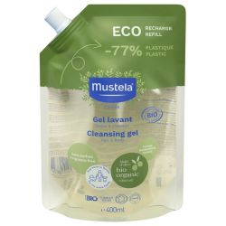 Mustela gel lavant bio Éco-Recharge 400 ml