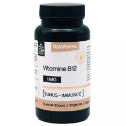 Nat&Form Vitamine B12 30 Gélules