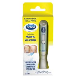 Scholl Solution mycoses des ongles 2en1 3,8ml applicateur + 5 Limes