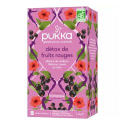 Pukka Bio Tisane Détox de Fruits rouges 20 sachets