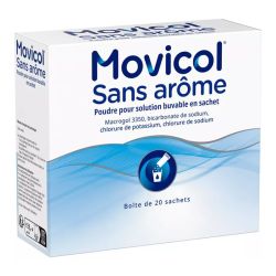 Movicol poudre solution buvable sans arôme 20 sachets