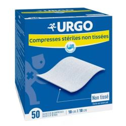 Urgo Compresse Non Tissé Stérile 10 x 10cm 50 sachets