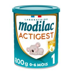Modilac Actigest Formule Epaissie Lait 1er Age 800g