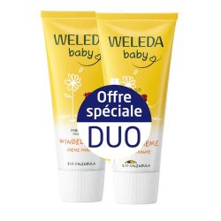 Weleda Baby Crème pour le Change Calendula Lot de 2 x 75 ml
