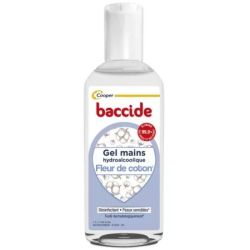 Baccide Gel désinfectant pour les mains senteur coton 30ml,
