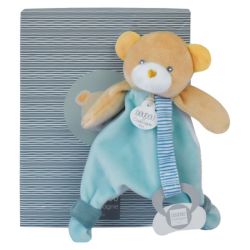 Doudou et Compagnie Maé l'Ours Doudou Attache-Sucette