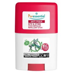 Puressentiel Anti-pique stick répulsif zone tropicale 20ml