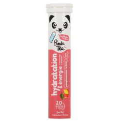 Panda Tea Pastilles Hydratation & Énergie Pamplemousse Citron 20 pastilles