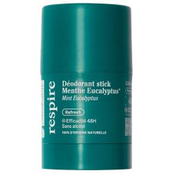 Respire déodorant stick menthe eucalyptus Bio 50g