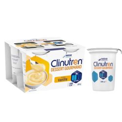 Clinutren dessert gourmand saveur vanille 4 x 200 g