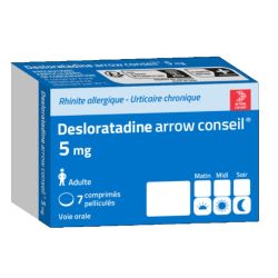 Arrow Desloratadine 5Mg 7 comprimés