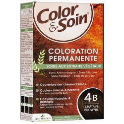 3Chênes Color & Soin Coloration Permanente 4B châtain brownie