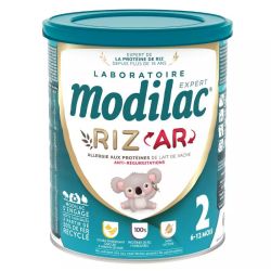Modilac Modilac expert riz 2 allergie aux protéines de lait de vache  800g