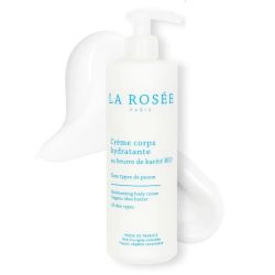 La Rosée crème hydratante corps beurre karité bio 400ml