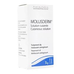 Molusderm solution cutanée à rincer 3g