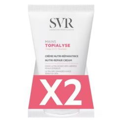 SVR Topialyse Crème Nutri-Réparatrice Mains Lot de 2 x 50 ml