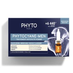 Phytocyane traitement anti-chute homme chute progressive 12x5ml