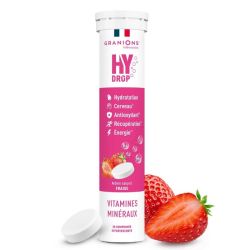 Granions Hydrop hydratation fraise 20 comprimés