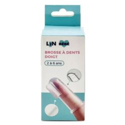L2N brosse à dents bébé doigt - de 2 à 6 ans 1 unité