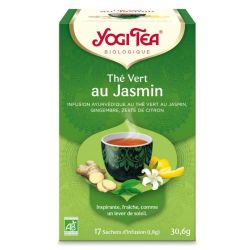 Yogi Tea Thé vert au jasmin bio 17 sachets