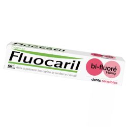 Fluocaril Bi-Fluoré 145 mg pâte dentifrice dents sensibles 75 ml