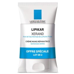 Lipikar Xerand Crème Mains 2 x 50 ml