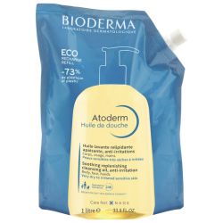 Atoderm huile de douche éco-recharge 1 Litre