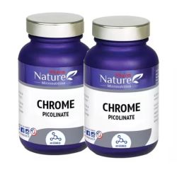 Pharm Nature  Micronutrition Chrome Picolinate Lot de 2 x 60 Gélules