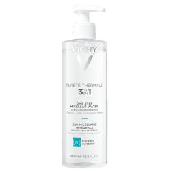 Vichy Pureté Thermale eau micellaire 3-en-1 démaquillante nettoyante 400 ml