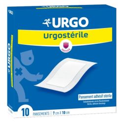 Urgo Urgostéril pansement adhésif stérile 10 x 7 cm 10 unités