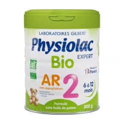 Physiolac bio AR 2 de 6 à 12 mois 800g