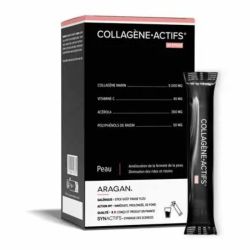Aragan Synactifs Collagène Actifs 20 Sticks Fraise Yuzu