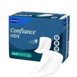 Hartmann  Confiance Men protections anatomiques Absorption 5G 14 Sachets