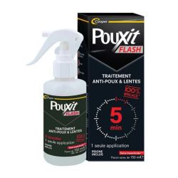 Pouxit Flash spray anti-poux et lentes 150 ml