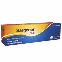 Cooper Sargenor Plus argenine magnésium vitamine C 14 comprimés effervescents