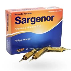 Sargenor fatigue intense arginine & vitamine B12 20 ampoules