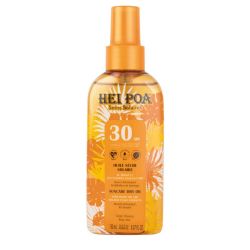 Hei Poa huile sèche solaire SPF30 au Monoï et aux extraits végétaux Bio 150ml