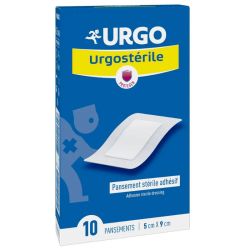 Urgo Pansement stérile adhésif 5cm x 9cm boite de 10