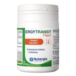 Nutergia Ergytransit flash transit ralenti 30 gélules