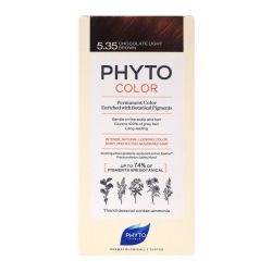Phyto Color kit coloration permanente 5.35 Châtain clair chocolat