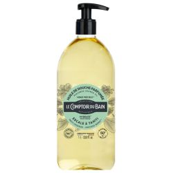 Le Comptoir du Bain huile de douche parfumée Escale à Tahiti 1litre