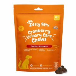 Zesty Paws Confort urinaire 60 friandises pour chien