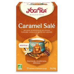 Yogi Tea Infusion Caramel Salé Bio 17 sachets