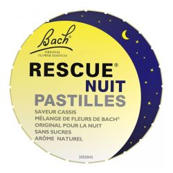 Bach Rescue Nuit pastilles saveur cassis 50g