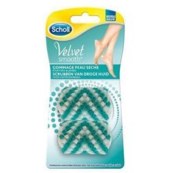 Scholl Velvet Smooth gommage peau sèche 2 rouleaux