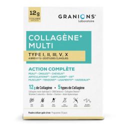 Granions Collagène+ Multi type I, II, III, V, X - Poudre 275 g