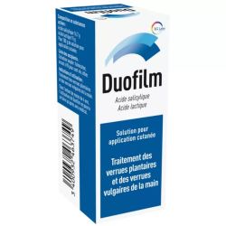 Duofilm traitement des verrues 15ml