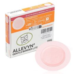 Allevyn Gentle Border Lite pansements ovales 13.1X15.2 cm 10 pansements