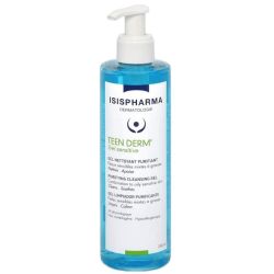 Isispharma Teen Derm Gel Nettoyant Purifiant 250 ml